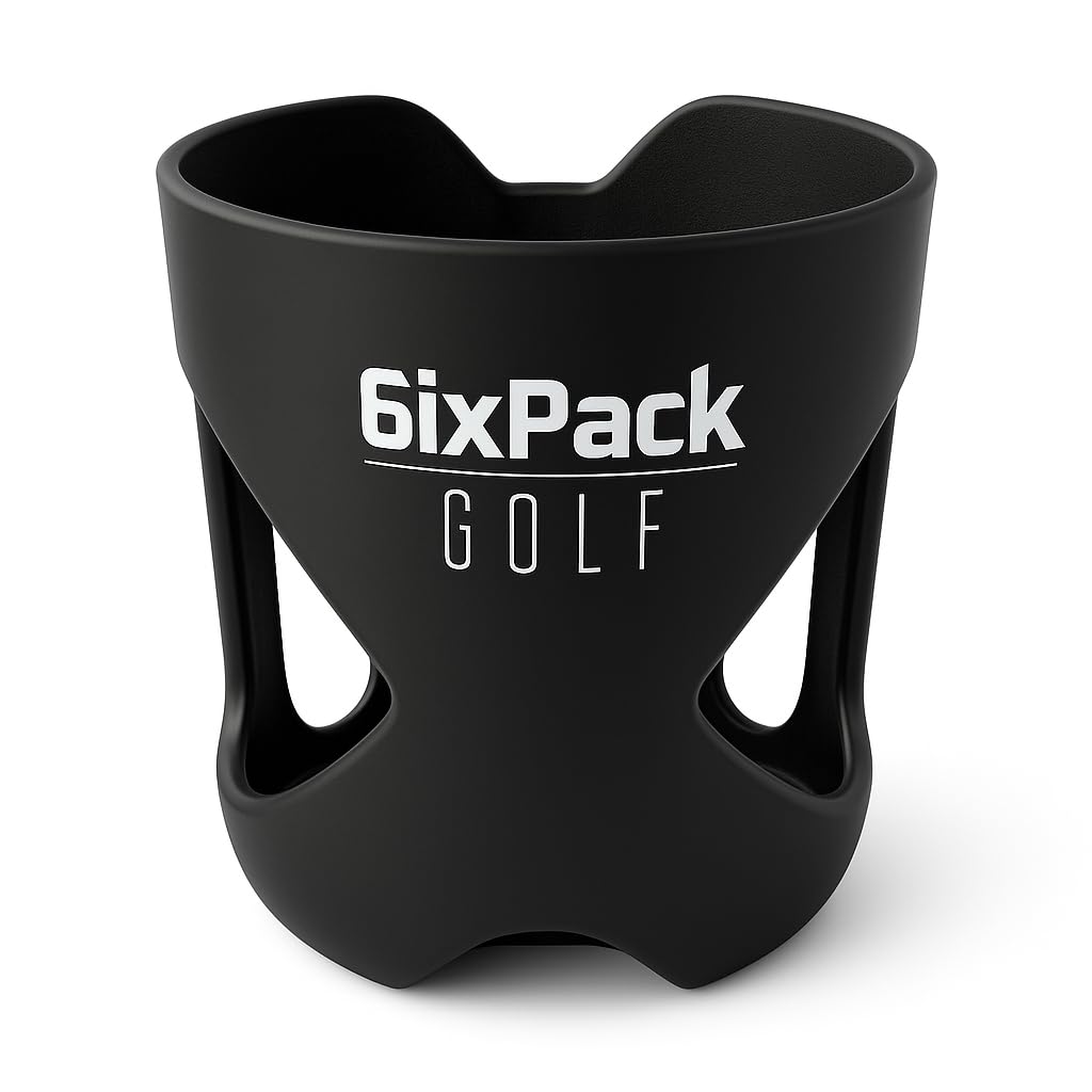 Amazon | 6ixPack Golf | ゴルフバッグ ドリンクホルダー メンズ